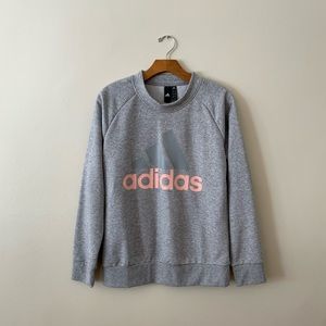 Adidas Sweatshirt with Pink Logo